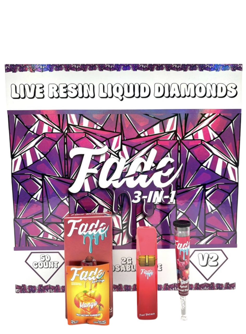 fade disposable 3 in 1